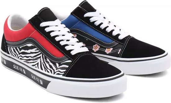 vans korean typography old skool