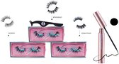 Too Glam - Magnetische nepwimpers set inclusief magnetische eyeliner & lash tweezer - #Instafamous Collection - Vegan & Cruelty free