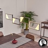 BELANIAN - Hanglampen - Led Lampen - Hamma Led Hanglamp Antraciet, Kamer lamp, Woonkamer Lamp , Rechthoekige hanglamp