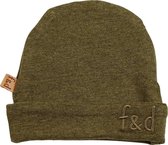 Frogs and Dogs - kraamcadeau / Beanie-muts - jungle - Khaki - maat 62/74