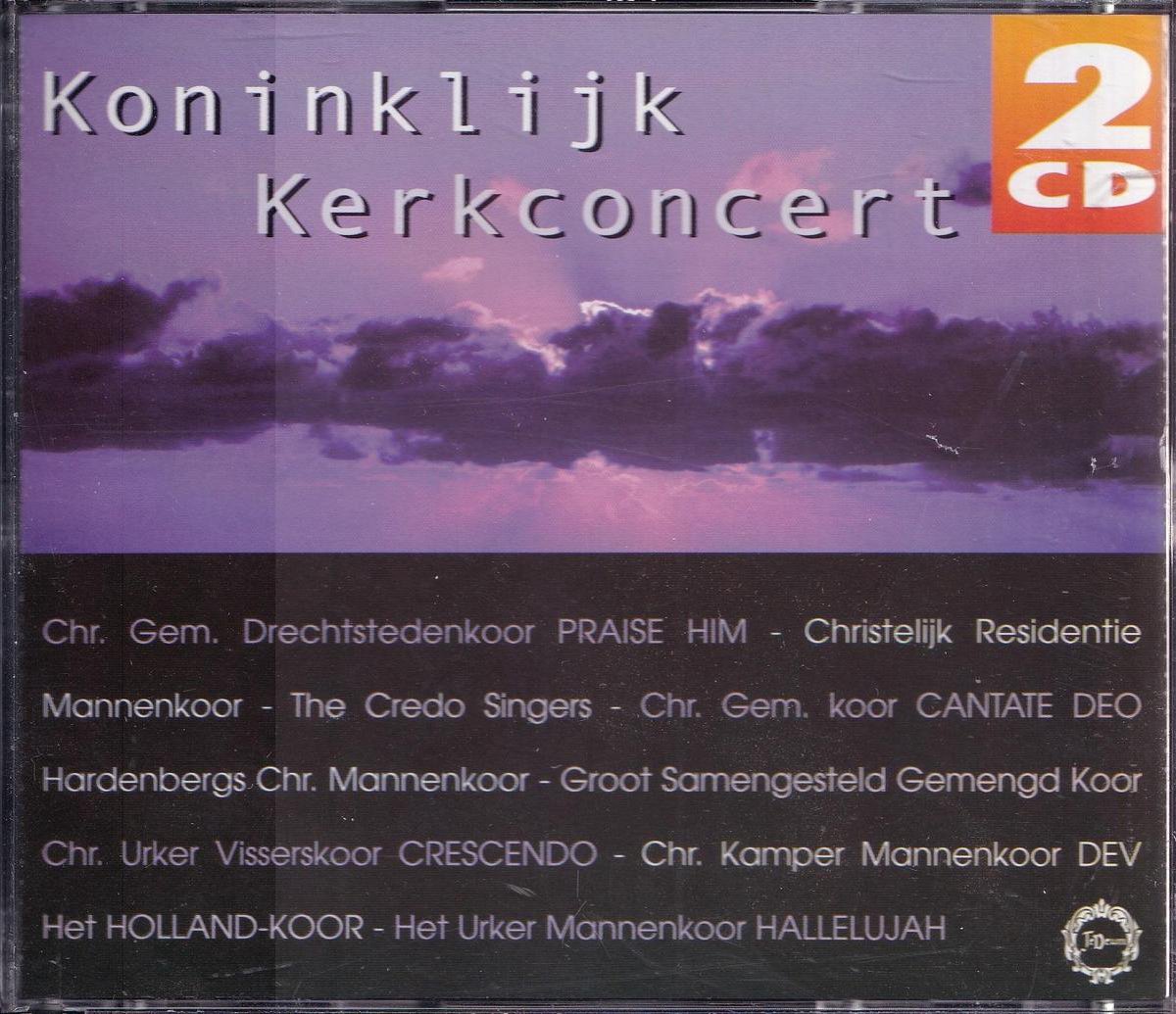 2CD Koninklijk Kerkconcert - Diverse koren en artiesten