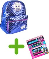 LOL Surprise Schooltas/Rugzak 20L | L.O.L GLAM LIFE - 40cm hoog + LOL Remix pets