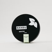 Banbu Tandpasta poeder Winter- 2 stuks - Mint smaak - blikvorm - zero waste