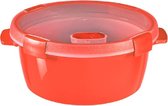 Curver Smart-Microwave-Eco - Stoomtray - 1.6L - Kunststof - (Set van 2) en Yourkitchen E-kookboek