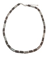 Ketting - Bruin, zilverkleurig - 48+8 Centimeter - Verstelbaar - Damesdingetjes