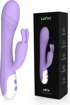 Winyi - Arya vibrator - Seksspeeltjes - Erotiek - Bullet vibrator- Tarzan Rabbit Vibrator - Clitoris G Spot stimulatie - Dildo vibrator - Vibrators voor Vrouwen - Paars