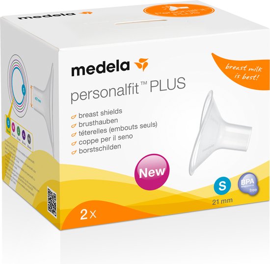 Medela Personal Fit Plus Borstschild - 2 stuks - Maat S - 21 mm van Medela — afbeelding 3