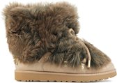 UGG Enkellaarsjes Dames / Laarzen / Damesschoenen - Wol        - 1123531 - Taupe - Maat  38