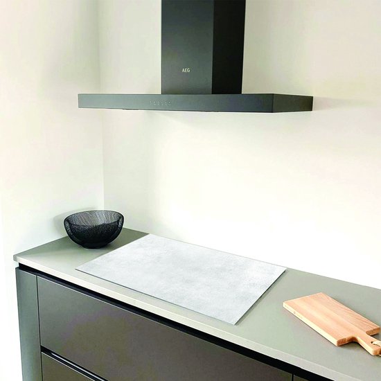 Inductie Beschermer Impression Béton Exclusif 81x52 cm