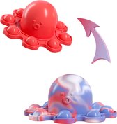 Pop it mood octopus sleutelhanger - fidget toys - Squishy - Octopus Fidget - Anti-stress - Bubble Fidget Sleutelhanger -