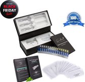 Seidon© Superior Smile Tandenbleekset - Vernieuwde Formule 2020 - 28 Whitening Strips - Tanden Bleken Kit - Zonder Peroxide - Thuis Tanden Bleken – Natuurlijke Ingrediënten – Professionele Ta