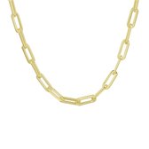 Collier Paperclip Vierkante Buis 4,5 Mm