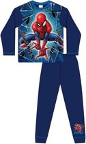 Spiderman pyjama - blauw - Ultimate Spider-Man pyjamaset - maat 140
