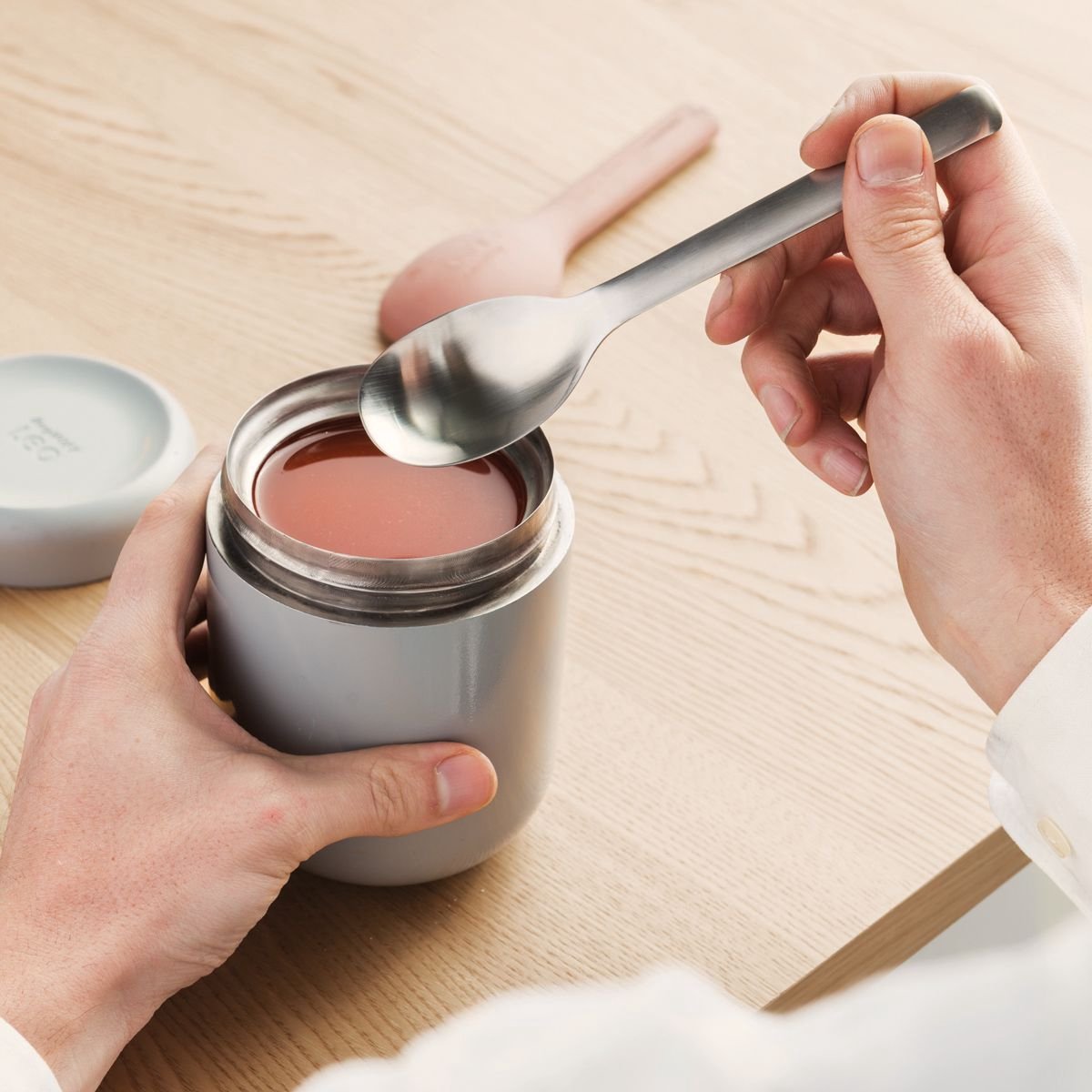 Voedselcontainer 0,5 L - Grijs - BergHOFF | Leo