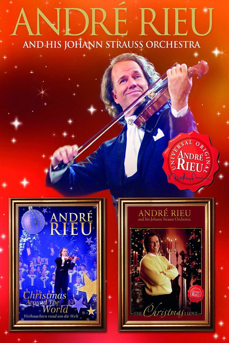 André Rieu - Christmas around The world/The christmas I love (2 DVD)