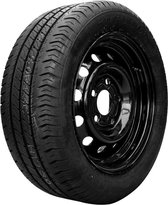 Band op zwarte velg 195/50R13 67/112/5/30 104N