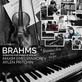 Maxim Emelyanychev Aylen Pritchin - Brahms Sonatas For Piano And Violin (CD)