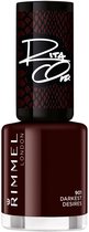 Rimmel London 60 seconds supershine nagellak Darkest desires Dark red