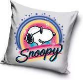 Snoopy Regenboog Sierkussens - Kussen - 40 x 40 inclusief vulling - Kussen van Polyester - KledingDroom®