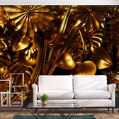 Zelfklevend fotobehang -  Gouden Jungle  , Premium Print