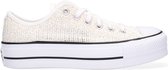 Converse Chuck Taylor All Star Lift Ox Lage sneakers - Dames - Wit - Maat 41,5