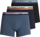 JACK&JONES JACLEAP SPRING TRUNKS 3 PACK Mannen Onderbroek -  Maat XXL