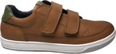 Naturino mt 36 velcro's lederen sneakers Crus cognac groen