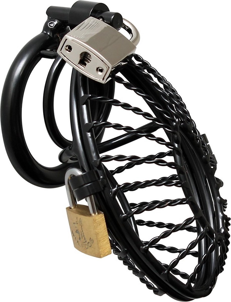 Goedkoopste Bondage Play - Chasity Cage - Peniskooi - Cock - Kuisheidskooi voor Mannen - Metaal Met Slot
