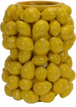 Vaas "All lemons" Ø28x36 cm geel (citroen vaas)