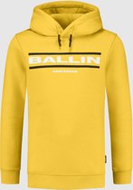 Ballin Amsterdam -  Jongens Slim Fit   Hoodie  - Geel - Maat 152