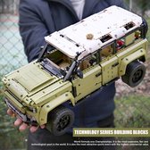 TBG™ Donker kaki - SUV Land Rover 13175 MOC Defender - 4x4 - Off-road Voertuig - Auto Model - Bouwstenen - Montage Bricks - Kinderen Speelgoed - Kerstcadeaus