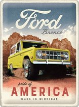 Wandbord Special Edition - Ford Bronco - Pride Of America