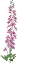 Viv! Home Luxuries Ridderspoor - extra groot - zijden bloem - roze - topkwaliteit