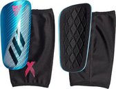 Adidas X Pro Scheenbeschermers - kleur blauw - maat L