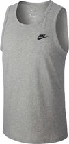 Nike Sportswear Club  Sporttop - Maat M  - Mannen - Grijs/Zwart