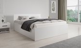 Tweepersoonsbed Monterrey - Wit - 160x200 cm