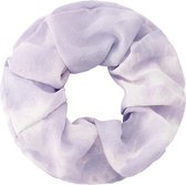 Scrunchie tie dye paars