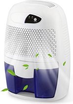 Hoobi® mini luchtontvochtiger - Extreem Stil - Luchtreiniger - Dehumidifier – 500ml - Voor huis, kamer, badkamer & kelder - Wit