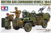 Tamiya British SAS Commando Vehicle 1944 (w/2 Figures) + Ammo by Mig lijm