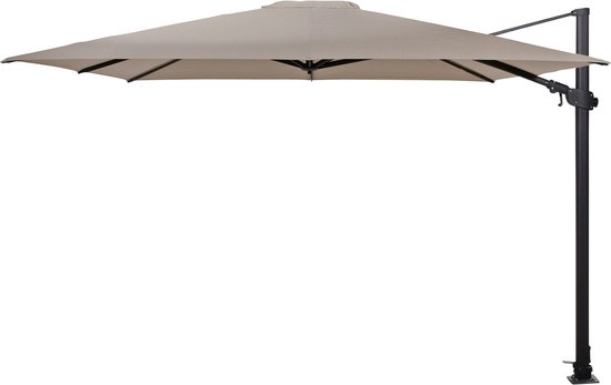 Masaccio geschenk Behoefte aan 4 seasons parasol siesta premium 300 x 300 cm taupe | bol.com