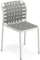 Yard stoel - wit/grijs-groen