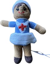 Pebble Child Nurse Rammelaar- Baby- Babyspeelgoed- Gehaakt