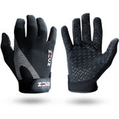 ZEUZ® Sport, Crossfit & Fitness Handschoenen Heren & Dames – Krachttraining – Wit & Zwart – De perfecte gloves voor meer grip en bescherming tegen blaren & eelt - Maat L