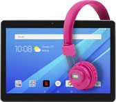Point of View - 10" tablet/tablet 10 inch ,Android 10 - 2GB+32GB - met 3G/WiFi/DUAL SIM/GPS/Bluetooth (geschikt voor Netflix en Disney+) met roze Bluetooth draadloze koptelefoon