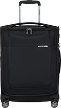 Samsonite Reiskoffer Met Laptopvak - D'Lite Spinner 55/20 Uitbreidbaar (Handbagage) Black