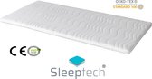 Bol.com Sleeptech® Topper - Topdekmatras - HR45 / Hybrid Koudschuim 140x200 circa 7 cm dik Actie!!!! aanbieding