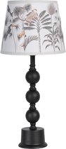 Tafellamp - Tafellamp Slaapkamer - Tafellampen - Cadeau - Grijs - 49 cm hoog