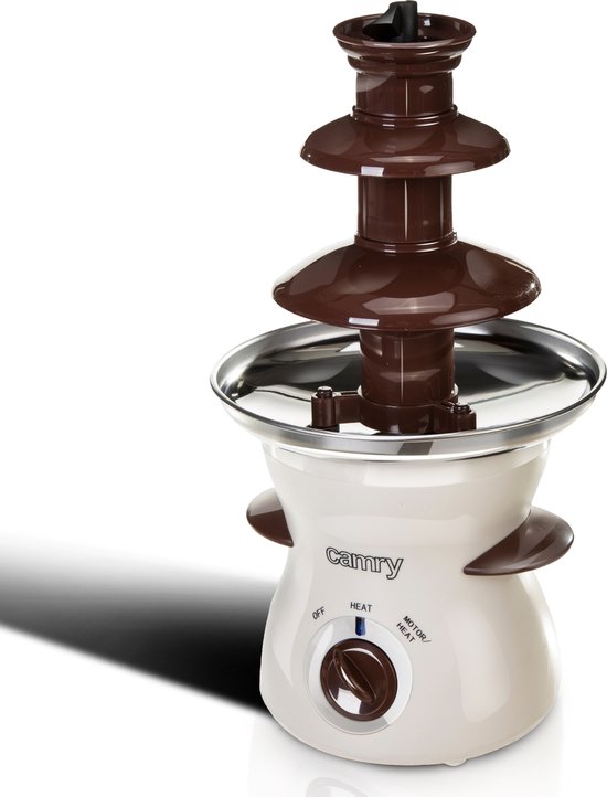 Camry - Chocolade fontein - Chocolade fondue - Fonduevorken - Wit