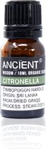 Biologische Etherische Olie Citronella - 10ml - Essentiële Oliën Aromatherapie