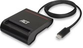 ACT – Identiteitskaartlezer – eID Kaartlezer België – USB Type C voor laptops – Windows/Mac – België – AC6020